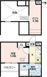 フォルトゥナ（102） 間取り図画像