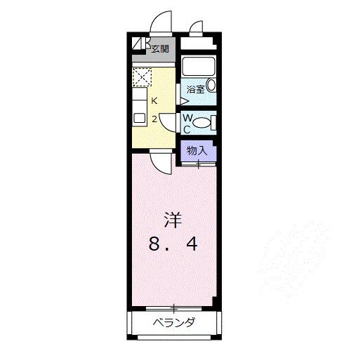 リヴェールマキ（303） 間取り図画像