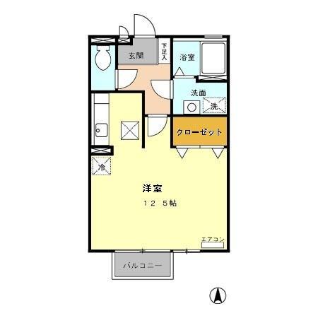 リヴィエール（103） 間取り図画像