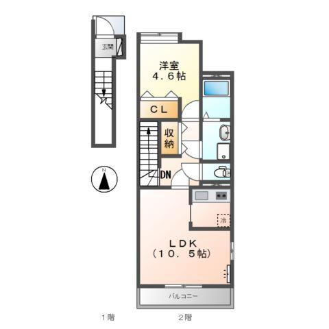 サンライズＪ 間取り図画像
