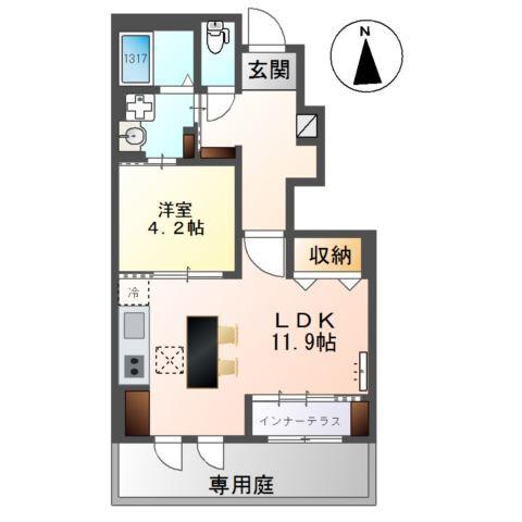 レオン 間取り図画像
