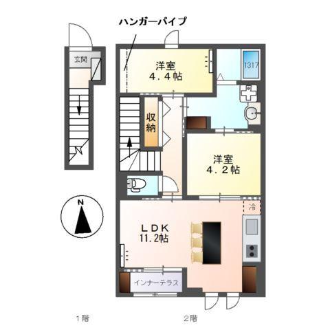 レオン 間取り図画像
