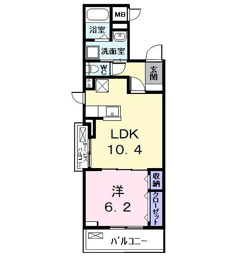 Ｍ．Ｙ　トヨクニ（302） 間取り図画像