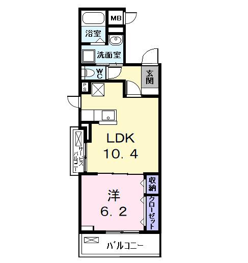 Ｍ．Ｙ　トヨクニ（202） 間取り図画像