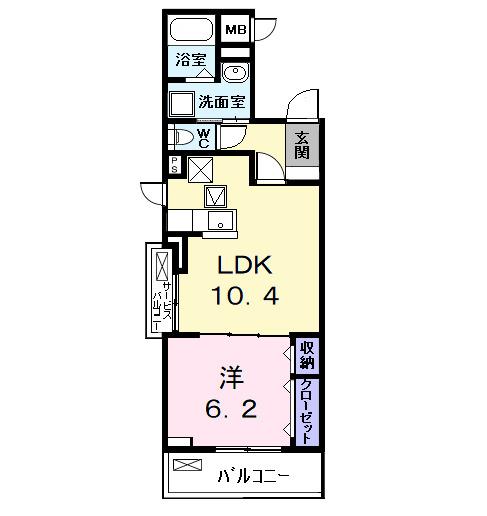 Ｍ．Ｙ　トヨクニ（102） 間取り図画像