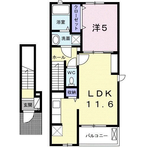 Ｌａ　Ｌｕｃｅ（ラルーチェ）（202） 間取り図画像