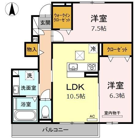 Ｌｅｉｌａｎｉ（103） 間取り図画像