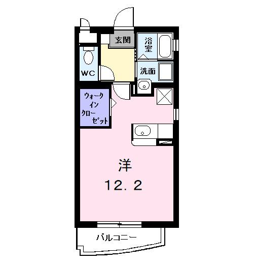 シェーネ幸（401） 間取り図画像