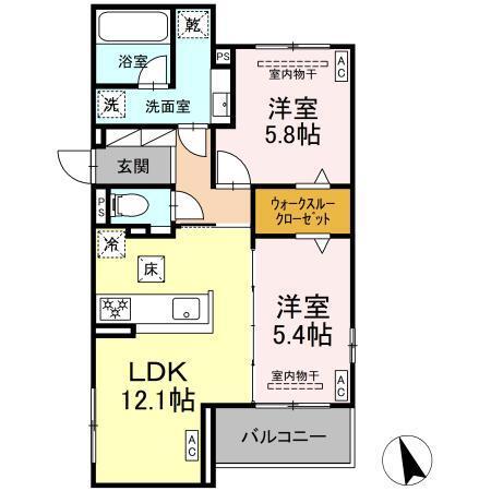 アルドゥール（101） 間取り図画像
