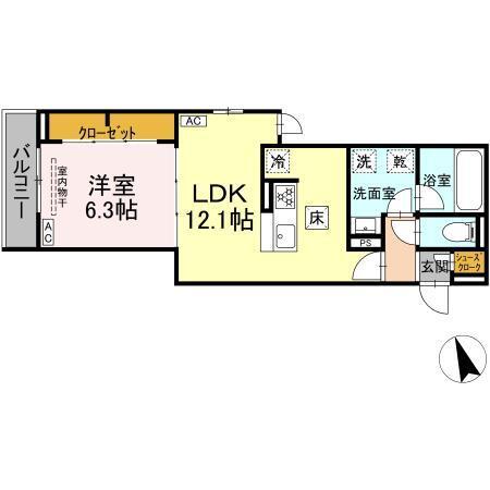 アルドゥール（102） 間取り図画像