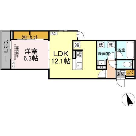 アルドゥール（202） 間取り図画像