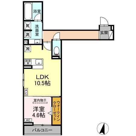 Lumoria（302） 間取り図画像