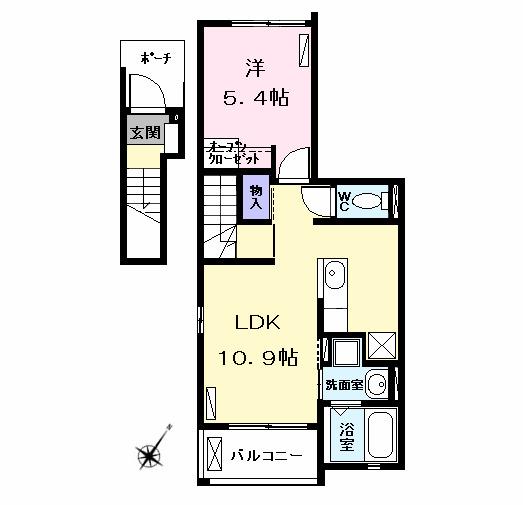 サザンクロスＭⅡＹ（202） 間取り図画像
