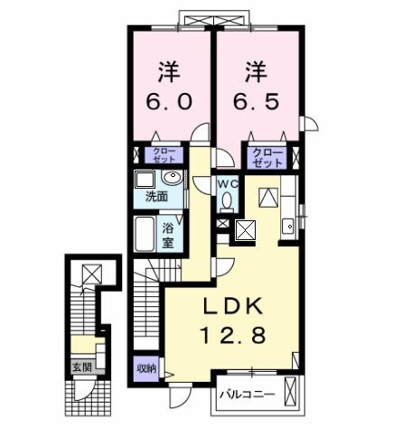 プラシード・カーサ　Ⅰ（203） 間取り図画像