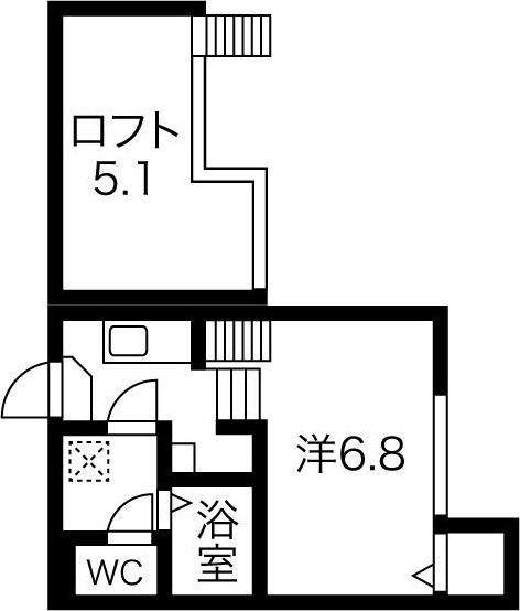 ロタノワール山王（102） 間取り図画像