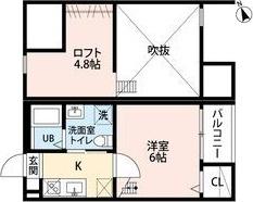 LUTELLA　Ⅲ(ルテラスリー)（102） 間取り図画像