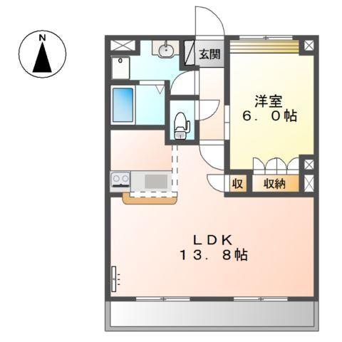 サンハイツＫ 間取り図画像