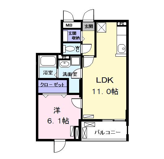 しらさぎ（305） 間取り図画像