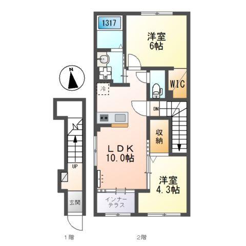サンライズ南陽 間取り図画像