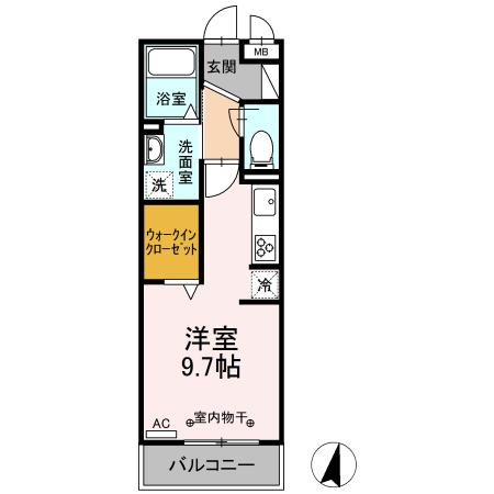 D-room黄金（305） 間取り図画像