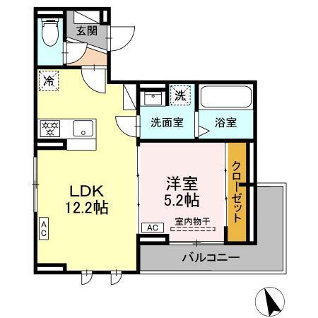 LUANA本山（301） 間取り図画像