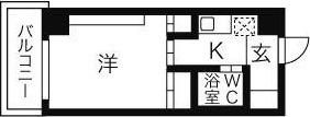 岩井橋ロイヤルハイツ（5A） 間取り図画像