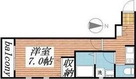 CASA松原（105） 間取り図画像