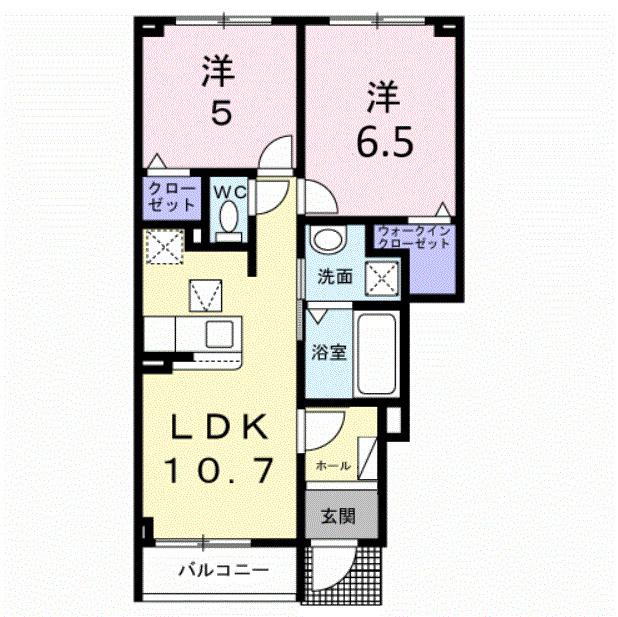 グラン・リュクス・ウエスト（102） 間取り図画像
