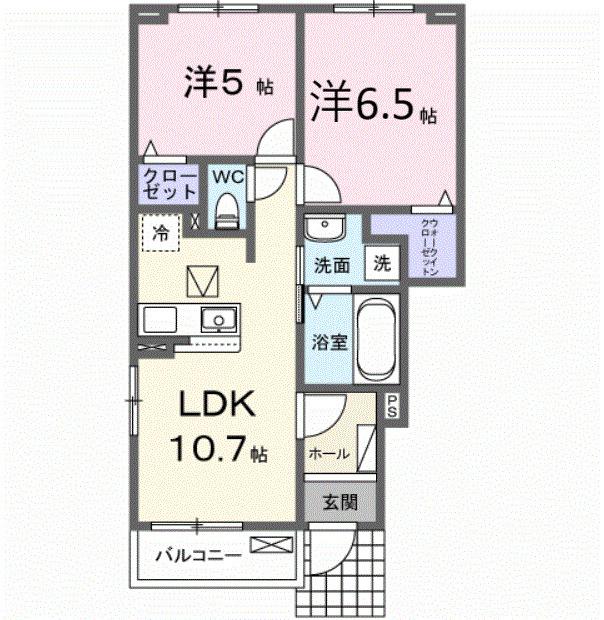 グラン・リュクス・ウエスト（101） 間取り図画像