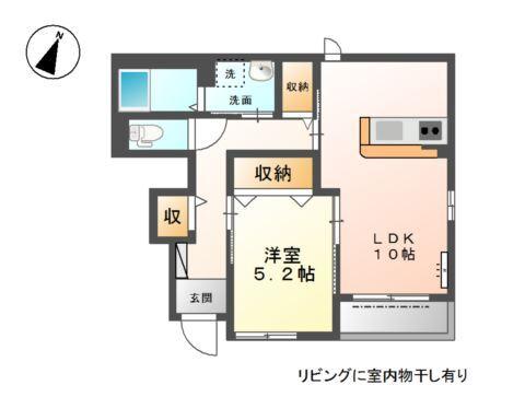 ルナリア 間取り図画像