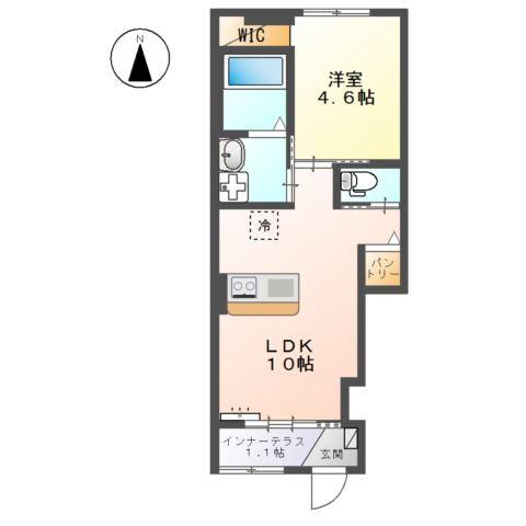 名古屋市緑区相原郷アパート 間取り図画像