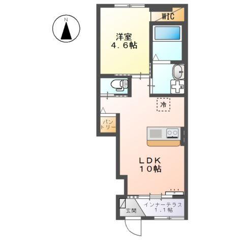 名古屋市緑区相原郷アパート 間取り図画像