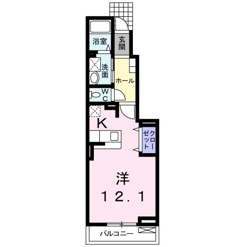 アルテミス（103） 間取り図画像