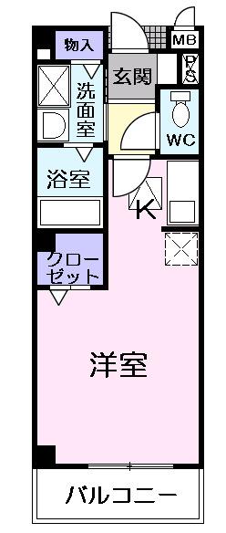 シャロ−ゼＩ（106） 間取り図画像
