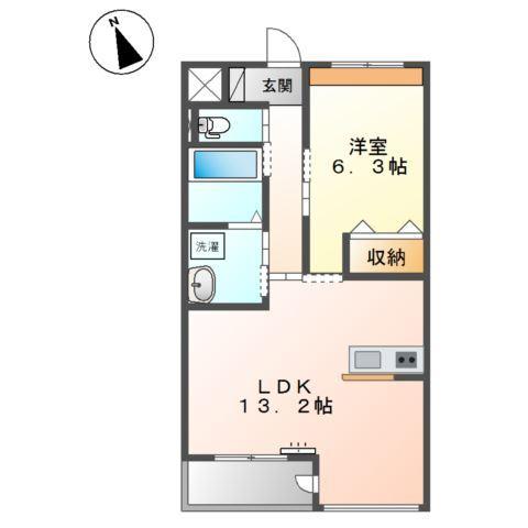 ラディアント 間取り図画像