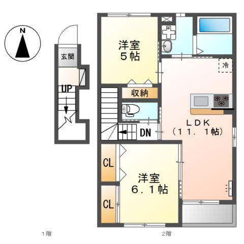 クオーレ 間取り図画像