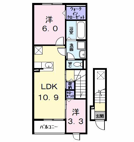グラン　ブレス（202） 間取り図画像
