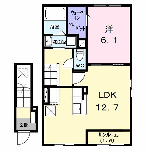グラン・アロー名駅（202） 間取り図画像