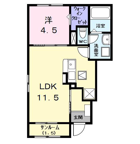 グラン・アロー名駅（101） 間取り図画像