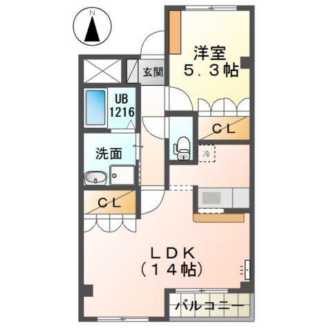 フィオーレ・ドゥエ 間取り図画像