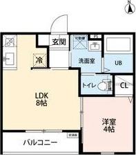クラムズ黄金（202） 間取り図画像
