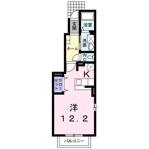 アルテミス（101） 間取り図画像