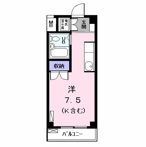 パークアベニューⅠ（301） 間取り図画像
