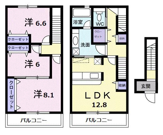 ベアート（202） 間取り図画像