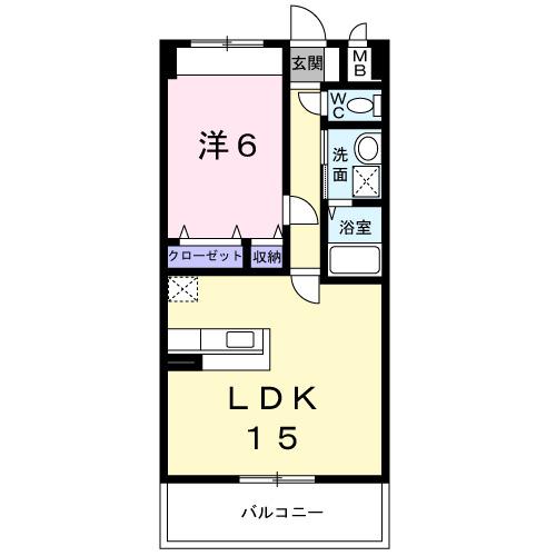 グランドールかさでら（502） 間取り図画像
