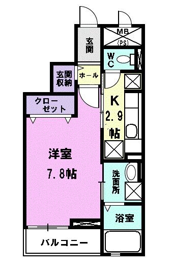 グラツィオーネ（305） 間取り図画像
