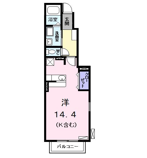 ツインベル（101） 間取り図画像