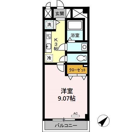 プレストンズ新栄（402） 間取り図画像