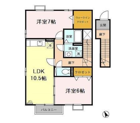 ＮＥＸＵＳ（202） 間取り図画像