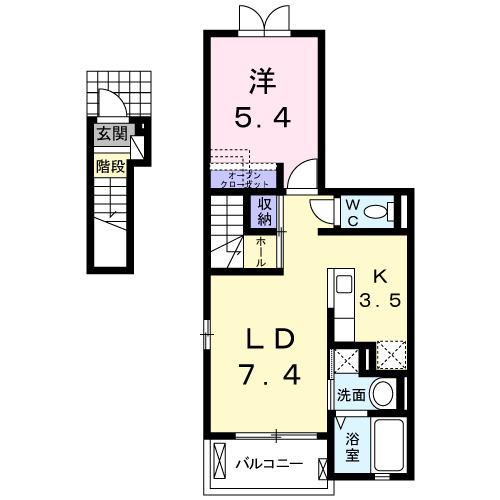ラピス有松（202） 間取り図画像